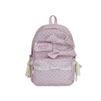Cute Bow-Embellished School Backpack