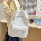 Backpack with Sparkling Star Design