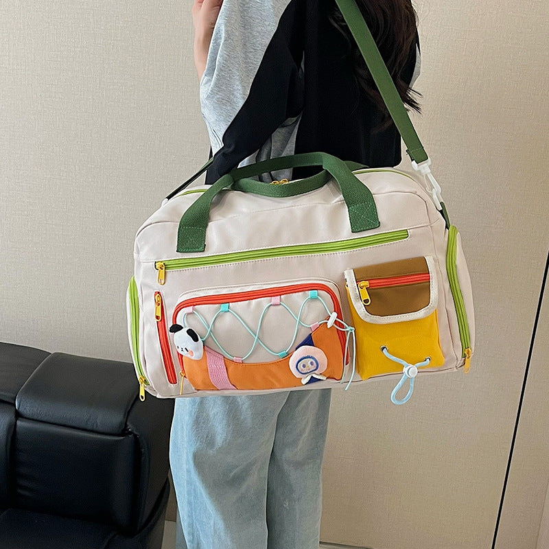 Colorful Multi-Functional Travel Duffel Bag Calm Wears