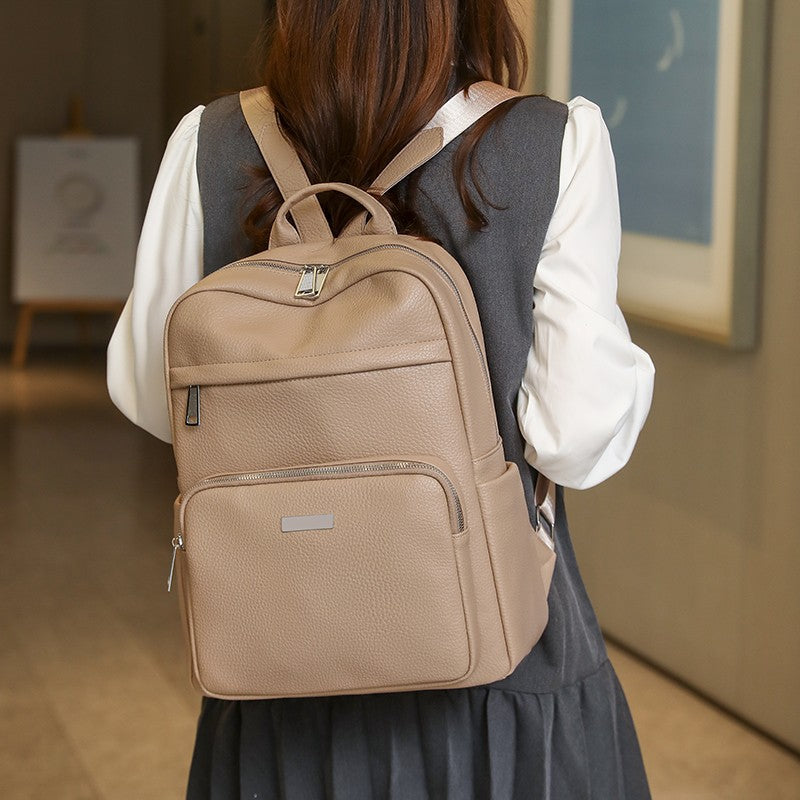 Sleek Multi-Compartment Backpack Calm Wears