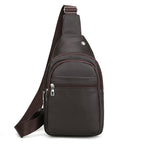 Premium Leather Sling Backpack