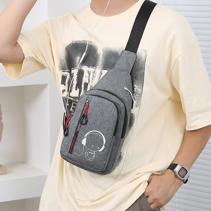 Trendy Street Style Sling Backpack