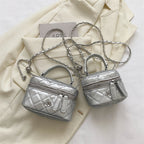 Quilted Mini Crossbody Handbag