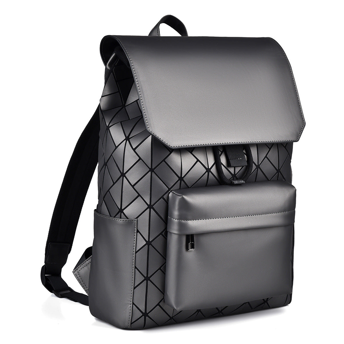 Trendy Geometric Print Backpack