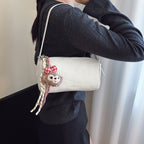 Chic Textured Crossbody Clutch Purse