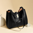 Elegant Structured Shoulder Tote