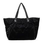 Spacious Quilted Travel Tote Calm Wears