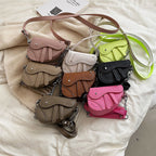 Women's mini handbag in modern, structured design