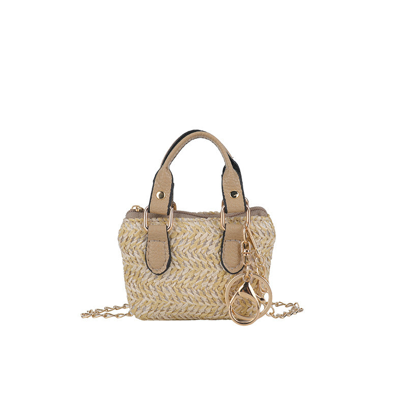 Ladies Mini Handbag with intricate structure design