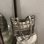 Padded Quilted Tote Bag