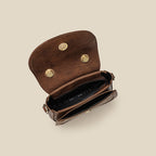 Women's mini handbag with playful detail and high-quality faux leather