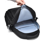 Backpack with Versatile Compartment System and Padded Laptop Sleeve