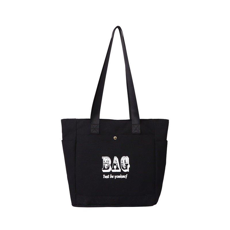 Casual Canvas Tote Bag