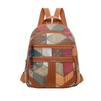 Stylish Geometric Patterned Mini Backpack Calm Wears