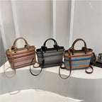 Woven Handheld Tote Bag