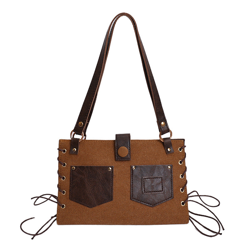 WoElegantly Structured Utility Tote Bag