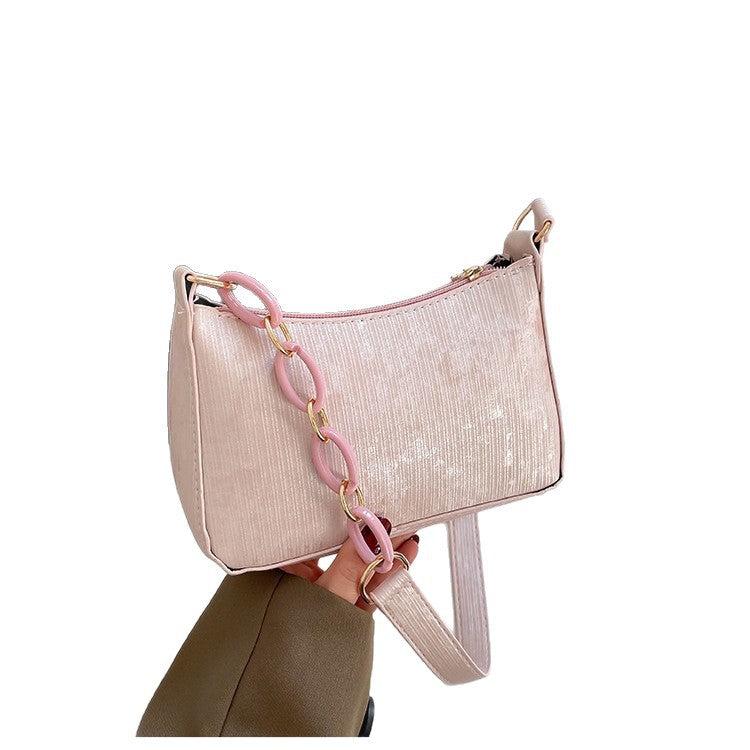 Stylish Textured Crossbody Bag