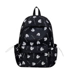 Heart-Pattern Casual Backpack