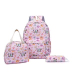 Set consisting of backpack, lunch bag and pencil case