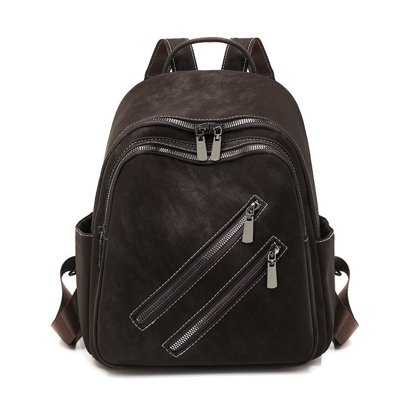 Versatile Multi-Pocket Zippered Backpack