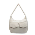Soft Fabric Shoulder Hobo Bag Calm Wears