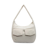 Soft Fabric Shoulder Hobo Bag Calm Wears