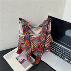 WoBohemian Style Embroidered Shoulder Bag