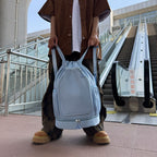 Embroidered Canvas Weekend Travel Duffle
