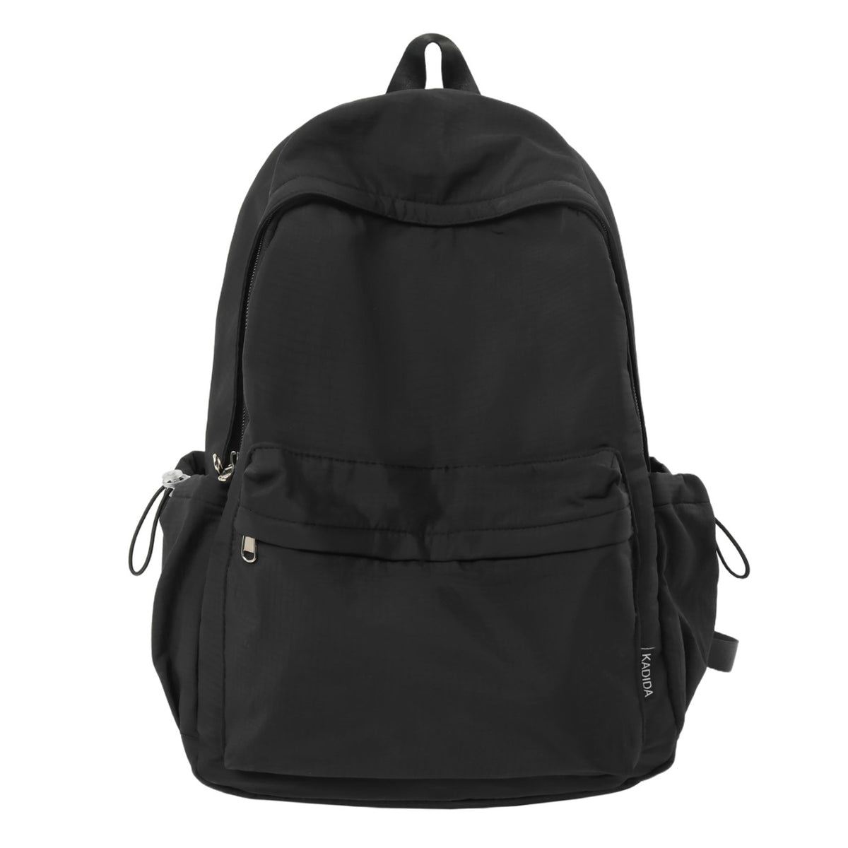 Sporty backpack with practical side pockets