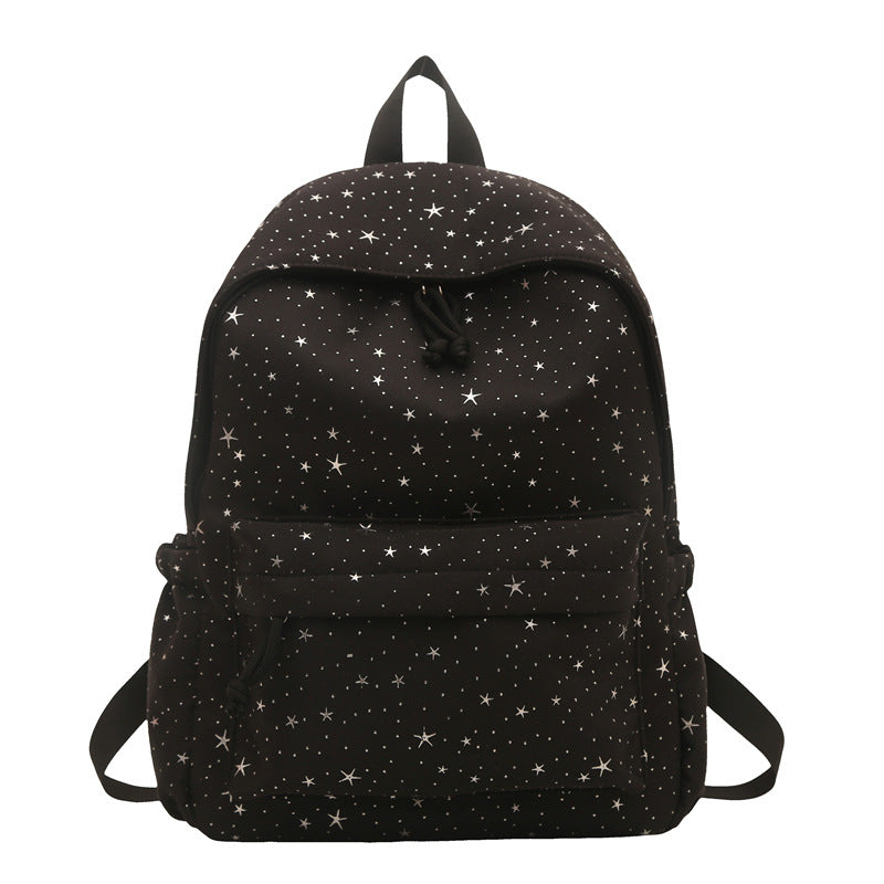 Star Pattern Lightweight Travel Backpack