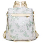 Backpack with Elegant Butterfly Design and Practical Compartments
