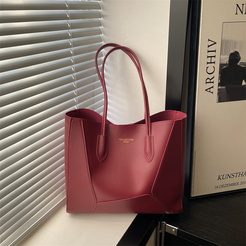 Women's elegant tote bag with structured design-https://detail.1688.com/offer/1028564209359.html-Calm Wears-Rot-nothing-Calm Wears