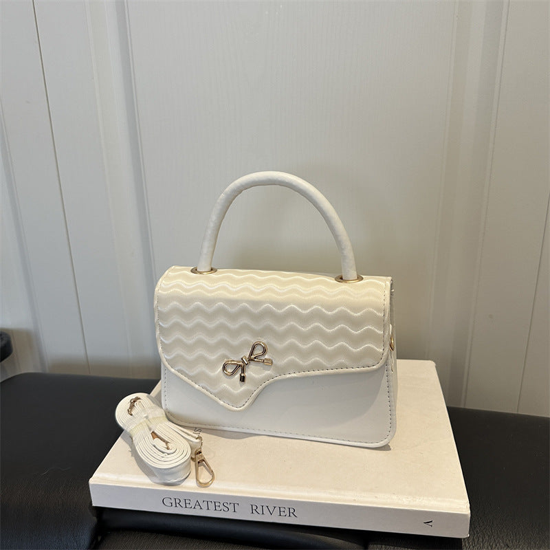 WoChic Textured Handheld Satchel Bag