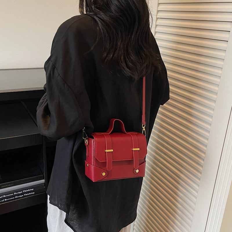 Women's mini handbag with textured design and detachable shoulder strap-https://detail.1688.com/offer/1008506408209.html-Calm Wears-Wine red-nothing-Calm Wears