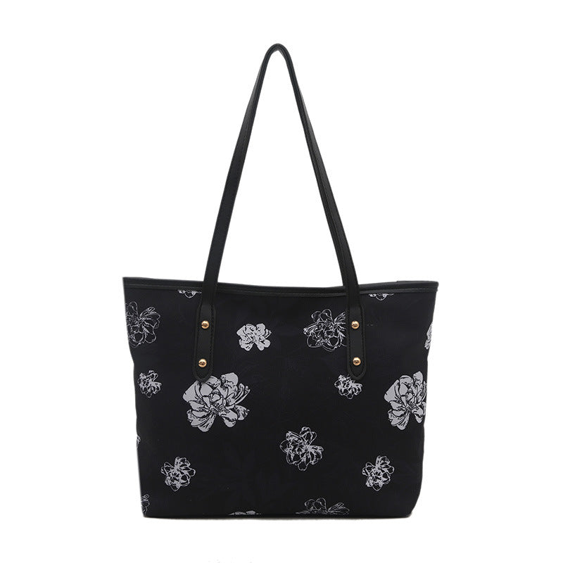 Floral Patterned Tote Bag