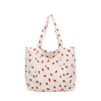 WoStylish Corduroy Shopping Tote