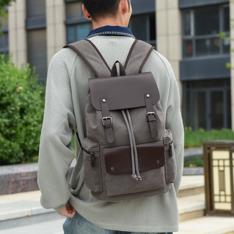 Vintage Canvas Rucksack