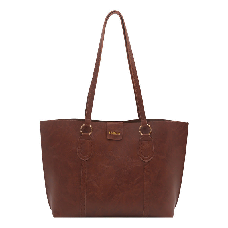 Women's elegant shopping bag with textured design-https://detail.1688.com/offer/1007496887496.html-Calm Wears-Light brown-nothing-Calm Wears