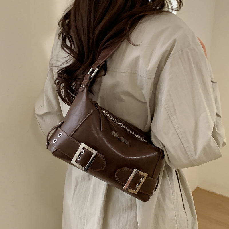 Ladies stylish mini hobo bag with adjustable carrying handle