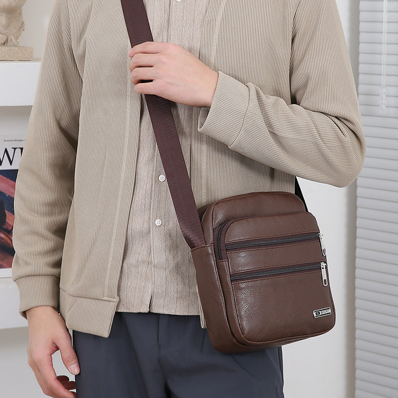 Urban Leather Crossbody Bag