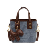 Women's mini bag made of high-quality material with removable funny charm-https://detail.1688.com/offer/860261009677.html-Calm Wears-Blue-Size: With pendant-Calm Wears