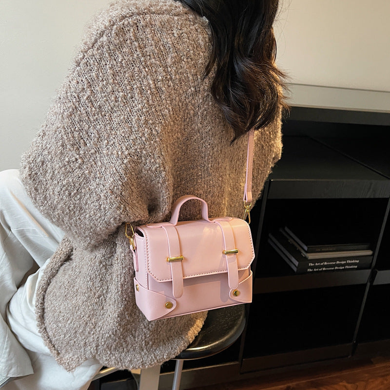 Women's mini handbag with textured design and detachable shoulder strap-https://detail.1688.com/offer/1008506408209.html-Calm Wears-Rosa-nothing-Calm Wears