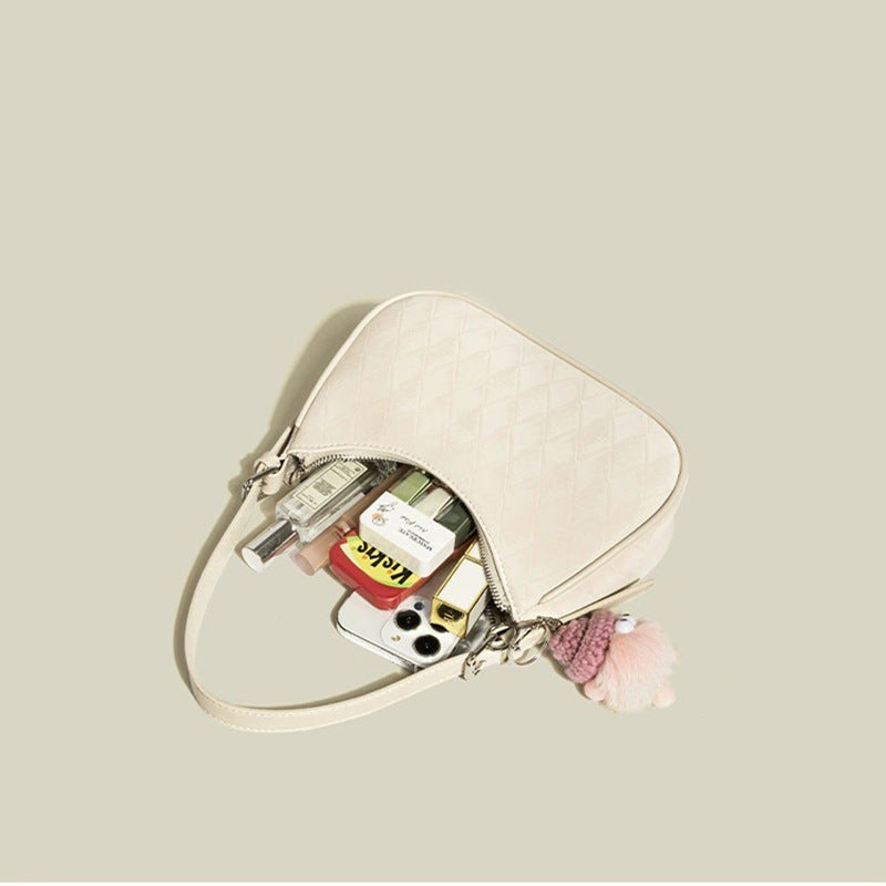 Stylish Quilted Hobo Bag