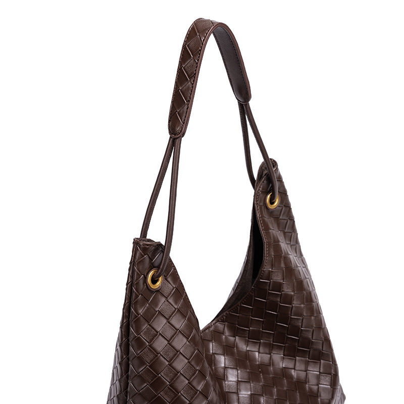 Stylish Woven Hobo Handbag