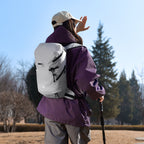 Outdoor backpack with versatile compartment system and comfort carrying system