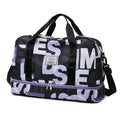 Stylish Graphic Print Travel Duffel