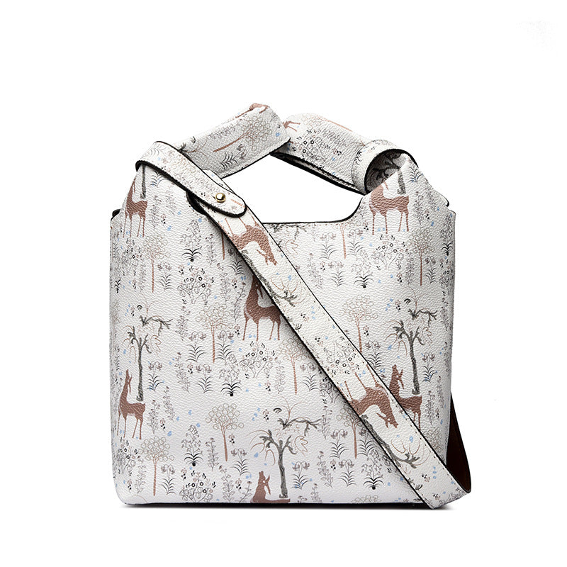 Artistic Patterned Tote Bag