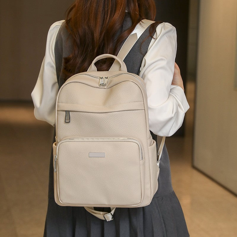 Sleek Multi-Compartment Backpack Calm Wears
