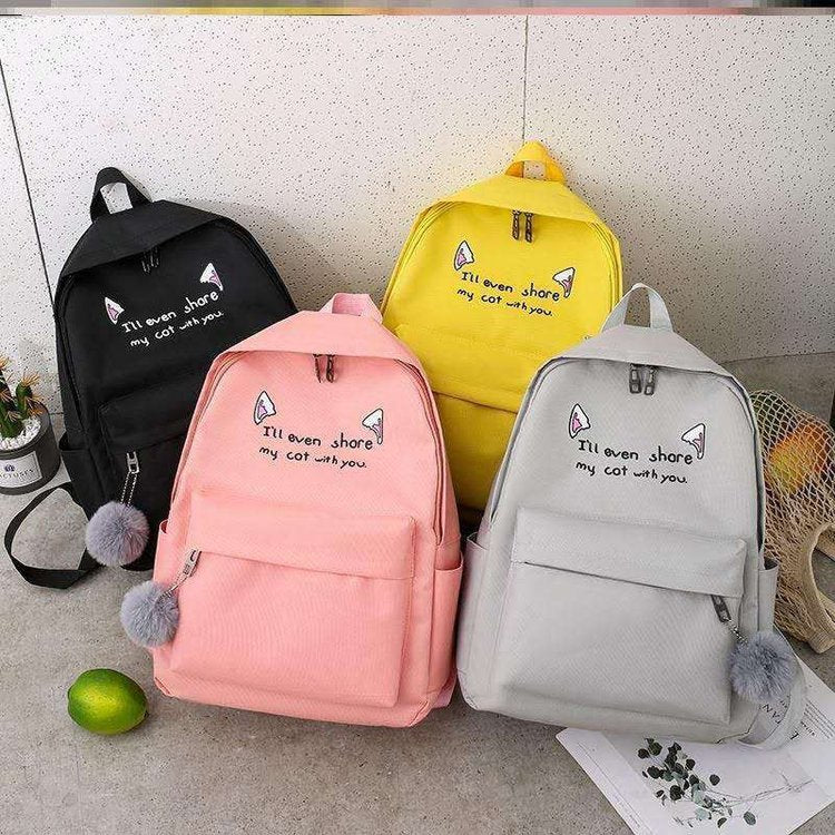 Cute Cartoon Animal-Themed Backpack