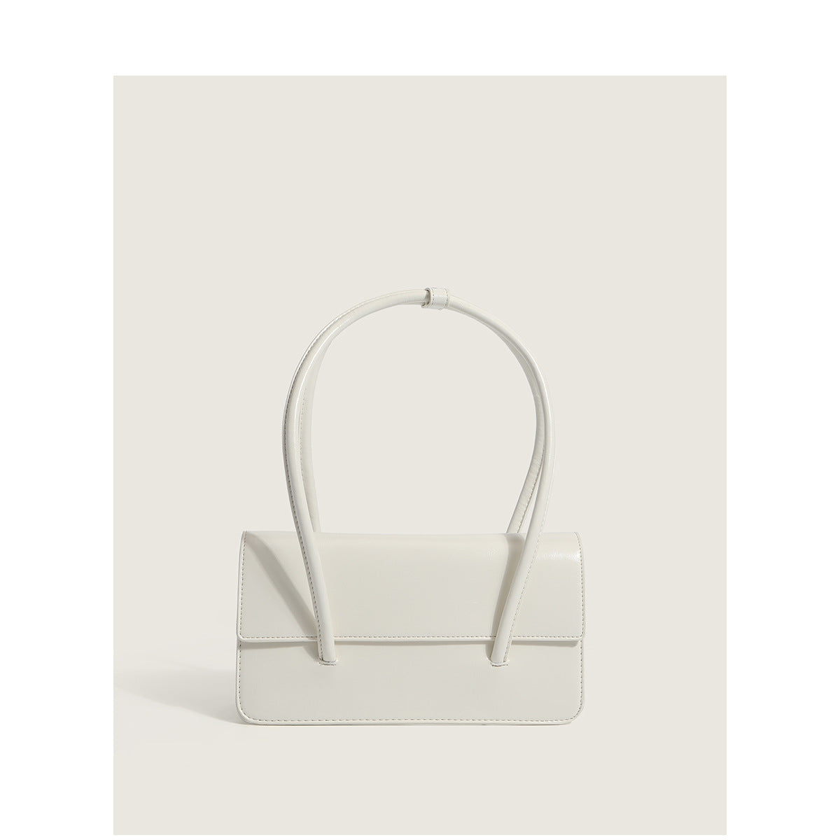 Ladies elegant handbag with minimalist silhouette